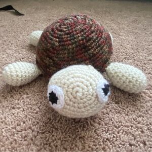 Hand Made Crochet Sea Turtle Plushy